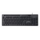 KEYBOARD MULTIMEDIA USB ENG/BLACK KB-UM-108 GEMBIRD