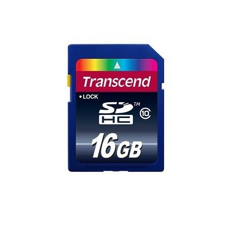 MEMORY SDHC 16GB/CLASS10 TS16GSDHC10 TRANSCEND