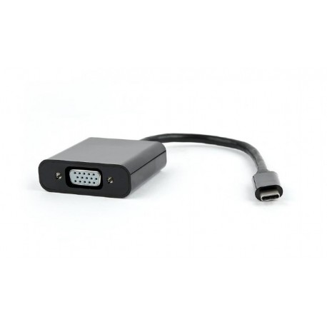 I/O ADAPTER USB-C TO VGA/BLIST/AB-CM-VGAF-01 GEMBIRD