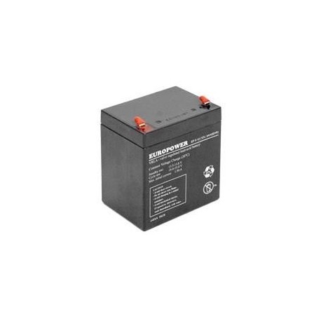 BATTERY 12V 5AH VRLA/EP5-12T2 EUROPOWER EMU