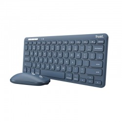 KEYBOARD +MOUSE WRL LYRA/BLUE 24937 TRUST