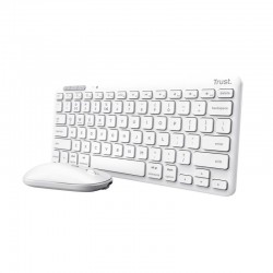 KEYBOARD +MOUSE WRL LYRA/WHITE 25073 TRUST