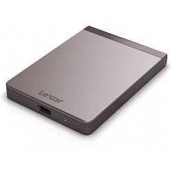 External SSD|LEXAR|SL200|512GB|USB-C|Write speed 400 MBytes/sec|Read speed 550 MBytes/sec|LSL200X512G-RNNNG