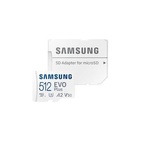 MEMORY MICRO SDXC EVO+ 512GB/V30 W/A MB-MC512SA/EU SAMSUNG