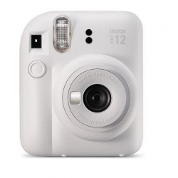 CAMERA INSTANT W/10SH GLOSSY/INSTAX MINI 12 WHITE FUJIFILM