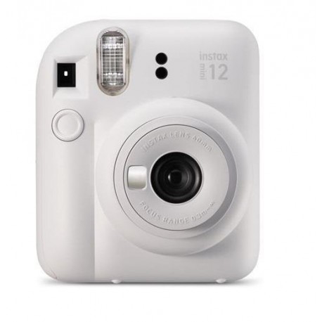 CAMERA INSTANT W/10SH GLOSSY/INSTAX MINI 12 WHITE FUJIFILM