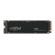 SSD|CRUCIAL|T700|2TB|M.2|PCIe Gen5|NVMe|TLC|Write speed 11800 MBytes/sec|Read speed 12400 MBytes/sec|TBW 1200 TB|CT2000T700SSD3