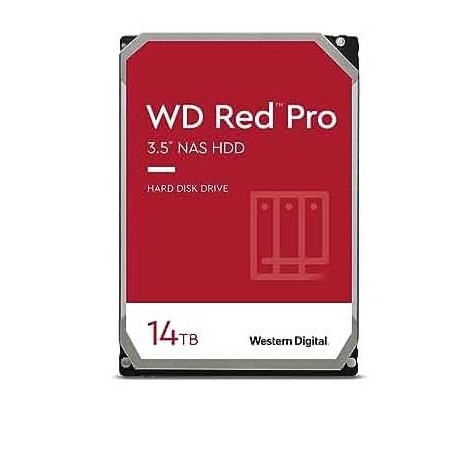 HDD|WESTERN DIGITAL|Red Pro|14TB|SATA|512 MB|7200 rpm|3,5"|WD142KFGX