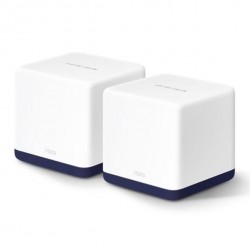 Wireless Router|MERCUSYS|Wireless Router|2-pack|1900 Mbps|Mesh|LAN WAN ports 3|HALOH50G(2-PACK)