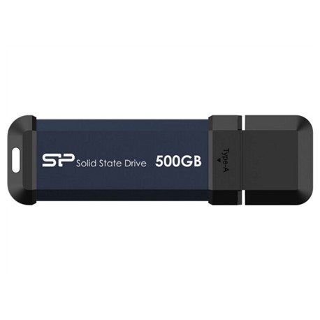 Portable External SSD | MS60 | 500 GB | N/A " | Type-A USB 3.2 Gen 2 | Blue