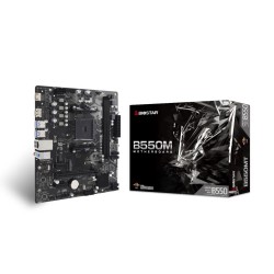 Mainboard|BIOSTAR|AMD B550|SAM4|Micro-ATX|Memory DDR4|Memory slots 2|2xPCI-Express 3.0 1x|1xPCI-Express 3.0 16x|1xPCI-Express 4.