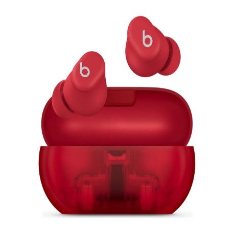 Beats Solo Buds, Transparent Red