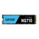 SSD|LEXAR|NQ710|500GB|Heatsink M.2|PCIe Gen4|NVMe|Write speed 1700 MBytes/sec|Read speed 4400 MBytes/sec|TBW 170 TB|MTBF 150000 