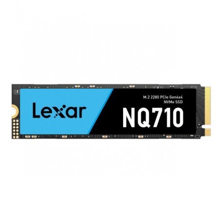 SSD|LEXAR|NQ710|500GB|Heatsink M.2|PCIe Gen4|NVMe|Write speed 1700 MBytes/sec|Read speed 4400 MBytes/sec|TBW 170 TB|MTBF 150000 