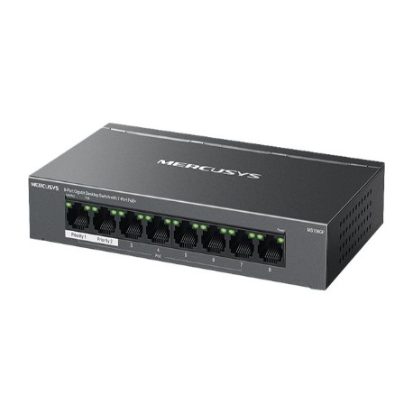Mercusys 8-Port Gigabit Desktop Switch with 7-Port PoE+