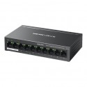 Mercusys 10-Port 10/100Mbps Desktop Switch with 8-Port PoE+