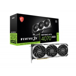 Graphics Card|MSI|NVIDIA GeForce RTX 4070 SUPER|12 GB|GDDR6X|192 bit|PCIE 4.0 16x|Triple slot Fansink|1xHDMI|3xDisplayPort|RTX40