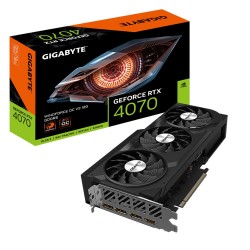 Graphics Card|GIGABYTE|NVIDIA GeForce RTX 4070|20 GB|GDDR6|192 bit|PCIE 4.0 16x|Triple slot Fansink|1xHDMI|3xDisplayPort|GV-N407