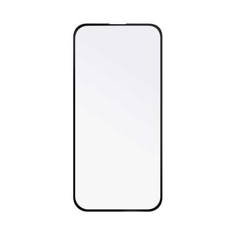 Fixed Full Cover 2.5D | Apple | iPhone 16 | Tempered Glass | Black | Screen Protector