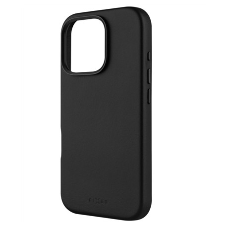 Fixed MagLeather | Back cover | Apple | iPhone 16 Pro | Leather | Black