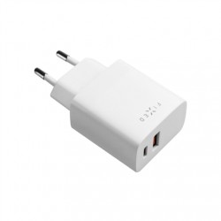 Fixed USB-C/USB Travel Charger 20W | FIXC20N-CU-WH