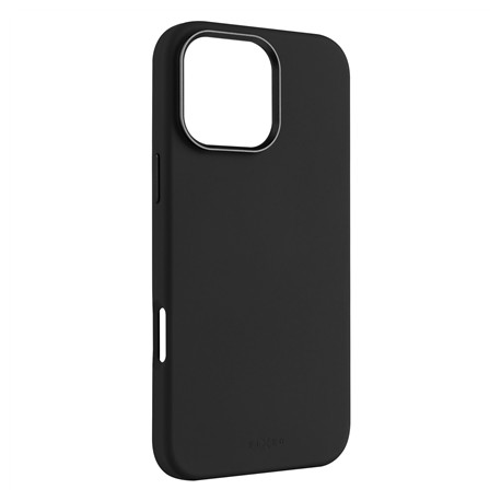 Fixed | MagFlow | Back Cover | Apple | iPhone 16 Pro Max | Silicone | Black