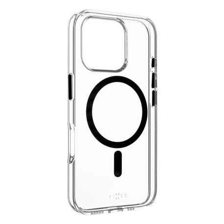 Fixed | MagPurity | Back Cover | Apple | iPhone 16 Pro Max | TPU | Clear, Black