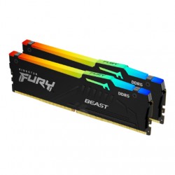 Kingston KF568C34BBEAK2-32 32GB 6800MT/s DDR5 CL34 DIMM (Kit of 2) FURY Beast Black RGB EXPO