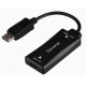 I/O ADAPTER HDMI TO DP/BLACK A-HDMIF30-DPM-01 GEMBIRD