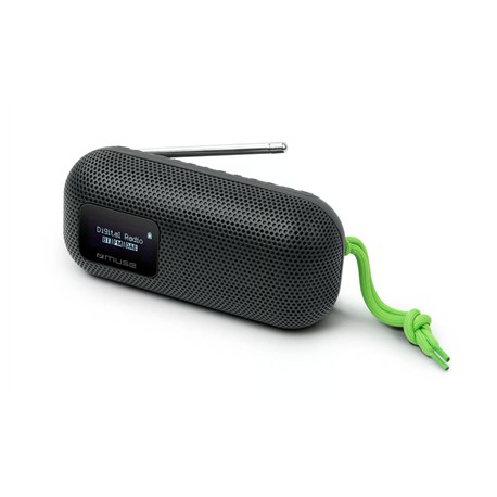 Muse Speaker With FM Radio | M-750 FBT | 10 W | Waterproof | Bluetooth | Black | Portable | Wireless connection