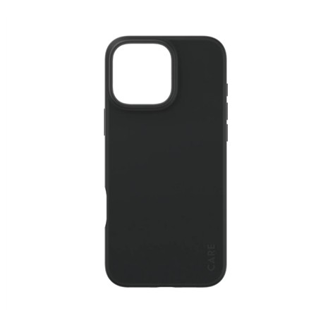 CARE Fashionable Case | Back cover | Apple | iPhone 16 Pro Max | Recycled plastic | Black