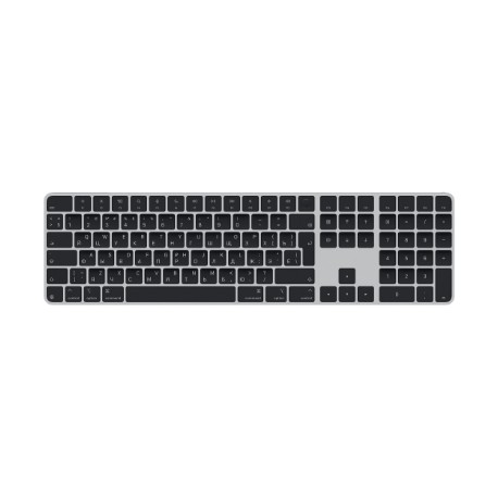 Apple Magic Keyboard with Touch ID and Numeric Keypad for Mac models with Apple silicon - Russian - Black Keys | Apple