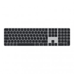 Apple Magic Keyboard with Touch ID and Numeric Keypad for Mac models with Apple silicon - International English - Black Keys | A