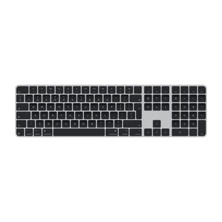 Apple Magic Keyboard with Touch ID and Numeric Keypad for Mac models with Apple silicon - International English - Black Keys | A