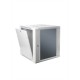 SOMI Networks | 4U, 19″ Network Wall Cabinet | 4U-60/45C | Gray | With Front Glass Doors Assembled | Depth: 45 cm