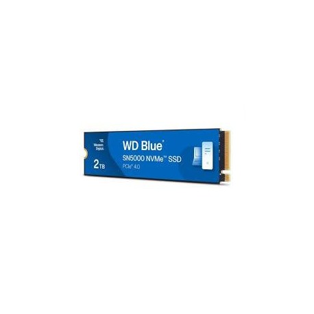 SSD|WESTERN DIGITAL|Blue SN5000|2TB|M.2|PCIe Gen4|NVMe|Write speed 4850 MBytes/sec|Read speed 5150 MBytes/sec|2.38mm|TBW 900 TB|