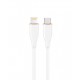 CABLE LIGHTNING TO USB-C 1.5M/CC-USB2S-CM8PM-1.5M-W GEMBIRD