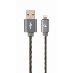 CABLE LIGHTNING TO USB2 2M/CC-USB2S-AMLM-2M-BG GEMBIRD
