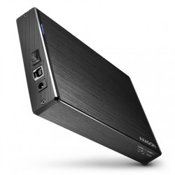 AXAGON | Compact aluminum USB 3.2 Gen 1 external box SATA intended for 3.5" HDD