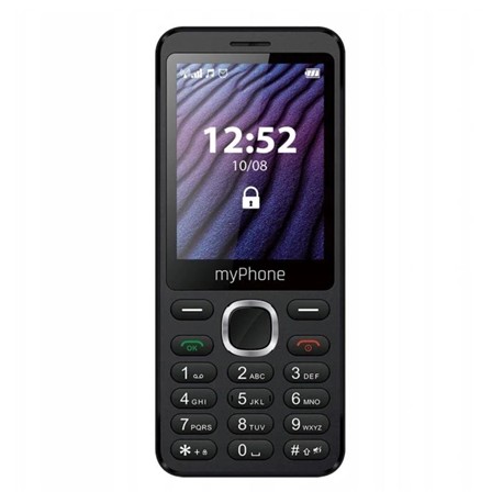 myPhone | Maestro 2 | Black | 2.8 " | TFT | 64 MB | 128 MB | Dual SIM | Main camera resolution 2 MP | 1000 mAh