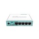 Mikrotik Wired Ethernet Router (No Wifi) RB750Gr3, hEX, Dual Core 880MHz CPU, 256MB RAM, 16 MB (MicroSD), 5xGigabit LAN, USB, PC