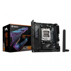 Gigabyte B850I AORUS PRO | Processor family AMD | Processor socket AM5 | DDR5 | Supported hard disk drive interfaces SATA, M.2 |
