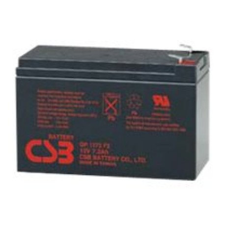 CSB Battery Battery 12V 7.2Ah F1 | GP1272F1