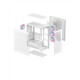 Deepcool CG580 4F WH | White | Mid Tower | Power supply included No | ATX PS2