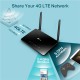 TP-LINK AC1200 Wireless Dual Band 4G LTE Router | Archer MR402 | 802.11ac | 10/100 Mbit/s | Mesh Support No | MU-MiMO No | No mo