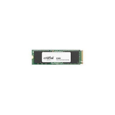 SSD|CRUCIAL|E100|480GB|M.2|PCIe Gen4|NVMe|3D NAND|Write speed 2500 MBytes/sec|Read speed 4500 MBytes/sec|CT480E100SSD8
