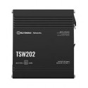 Switch|TELTONIKA|TSW202|Type L2|2xSFP|8xRJ45|PoE+ ports 8|240 Watts|TSW202