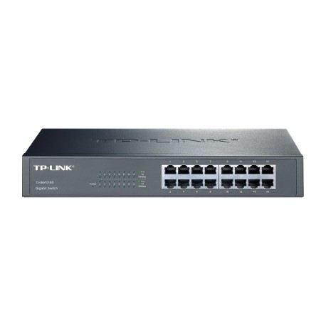 TP-LINK | 16-Port Gigabit Switch | TL-SG1016D | Unmanaged | Desktop/Rackmountable