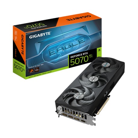 Gigabyte GeForce RTX 5070 Ti EAGLE OC SFF 16G | NVIDIA | 16 GB | GeForce RTX 5070 Ti | GDDR7 | HDMI ports quantity 1 | PCI-E 5.0