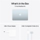 Apple MacBook | Air | Sky Blue | 13 " | IPS | 2560 x 1664 pixels | Apple M4 | 16 GB | Solid-state drive capacity 256 GB | Apple 